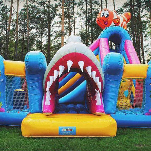 Dmuchany Plac Zabaw OCEAN ze zjeżdżalnią