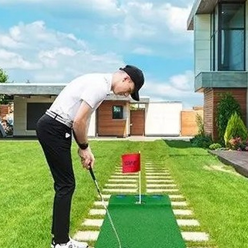  Mini GOLF CHALLENGE - 6 dołków (MOBILNY zestaw 2 tory)