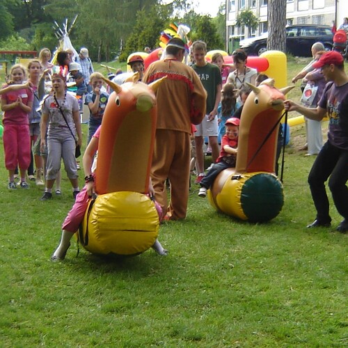 Dmuchane Koniki do skakania