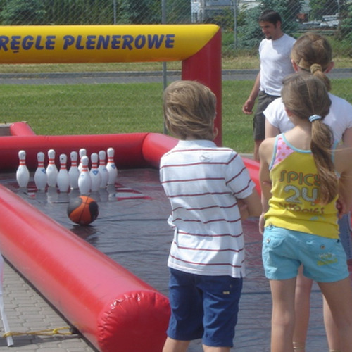 Dmuchane Kręgle Plenerowe